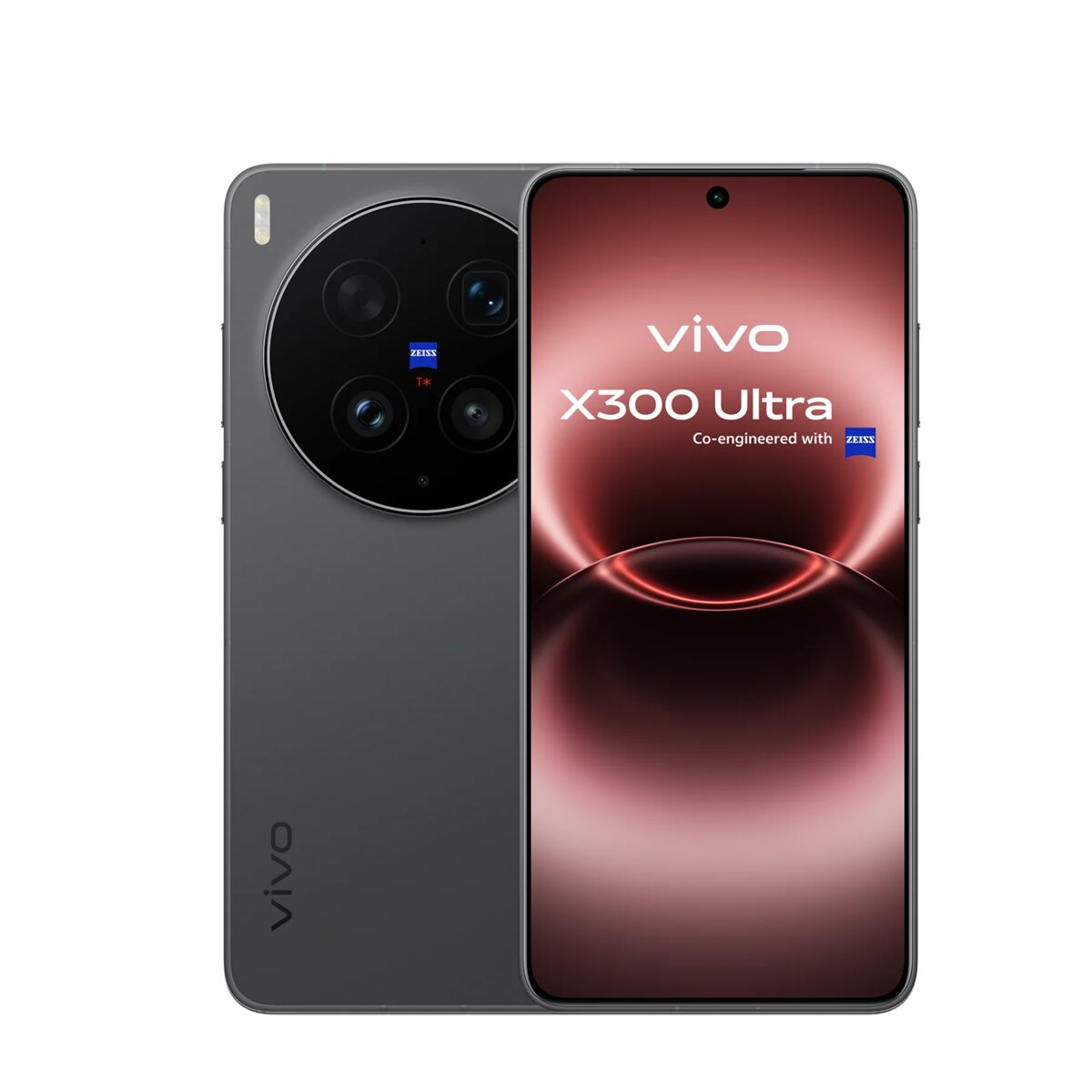 Vivo X300 Ultra Eclipse Black back design with ZEISS triple camera module — IP69 IP68 rated flagship phone