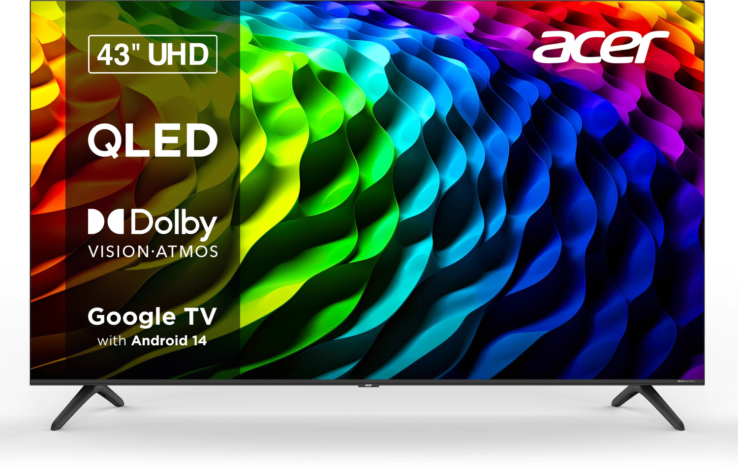 Acer V Pro 43 inch QLED 4K — best smart TV under 25000 with Dual AI Core 30W Quantum Hi-Fi at MRP 51999 deal price 23999