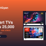Best Smart TVs Under ₹25,000 in India June 2026 — Motorola Envision X, Acer V Pro QLED, TCL 43V6C, Hisense 43E6N mosaic