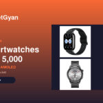 Best Smartwatches Under ₹5,000 in India June 2026 — Redmi Watch 5 Lite, CMF Watch Pro 2, Realme Watch S2, NoiseFit Pro 4 Alpha mosaic