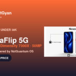 Ai+ NovaFlip 5G India first flip foldable under 30000 — dual AMOLED Dimensity 7300X 50MP camera launched May 2026