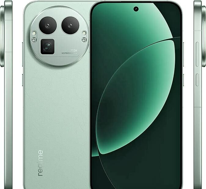 realme GT 8 Pro India price ₹72,999 — front and back of Diary White colour