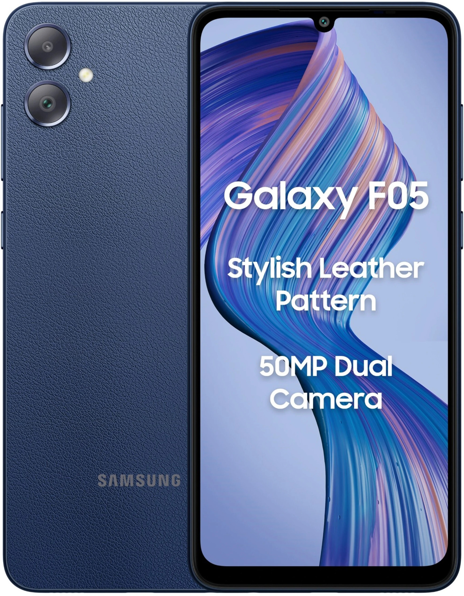 Samsung Galaxy F05 — best phones under 10000 with Samsung brand trust and 50MP dual camera at Rs 6999